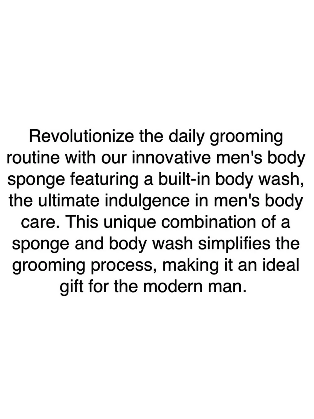 Spongelle Men's Limited Edition Bold Homme Body Wash Infused Buffer  20+ Washes